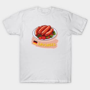 Sausage | Traditional German dishes T-Shirt